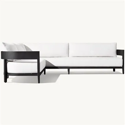Sofá de canto de alumínio Garden
