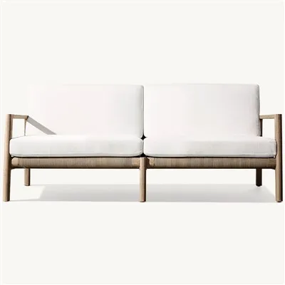 Sofá de madeira Teca